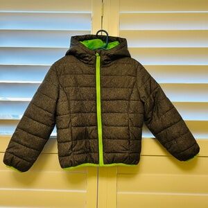 George Gray Puffer Jacket – Boys Size 6 (Small)